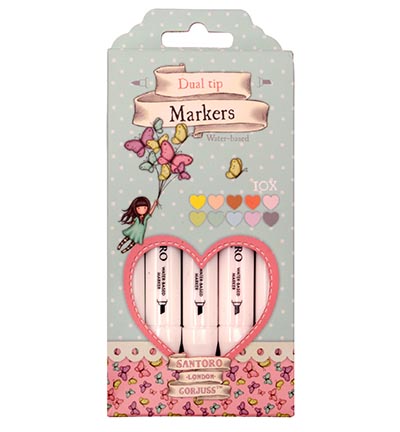 GOR-ES-MARK17 - Gorjuss - Light Markers Pastels Gorjuss Essentials nr.17 - Gorjuss Markers