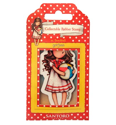 GOR-ES-STAMP683 - Gorjuss - Beachball Gorjuss Essentials nr.683 - Personages