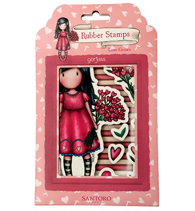 GOR-ES-STAMP687 - Gorjuss - Love Grows Gorjuss Essentials nr.687 - 
