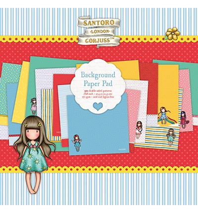 GOR-ES-DPP152 - Gorjuss - Paper Pad Double-sided, 18 designs Gorjuss Essentials nr.152 - 