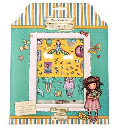 GOR-ES-SET04 - Gorjuss - Craft Set Paper, stickers & vellum Gorjuss Essentials nr.04 - Paper Set