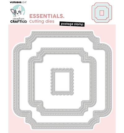 CCL-ES-CD856 - CraftLab - Postage stamp Essentials nr.856 - Courrier/lettre/téléphone