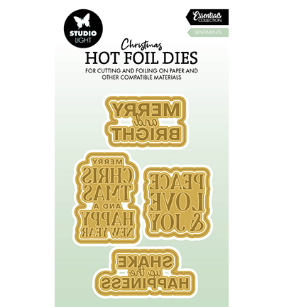 SL-ES-HFCD05 - StudioLight - Sentiments Essentials nr.05 - Hot Foil Die