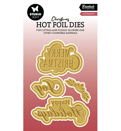 SL-ES-HFCD09 - StudioLight - Sentiments Essentials nr.09 - Hot Foil Die