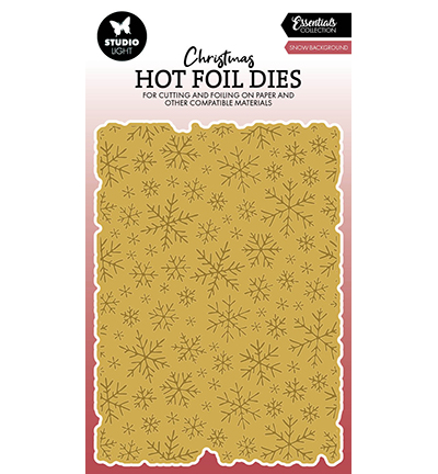 SL-ES-HFCD11 - StudioLight - Snow background Essentials nr.11 - Hot Foil Die