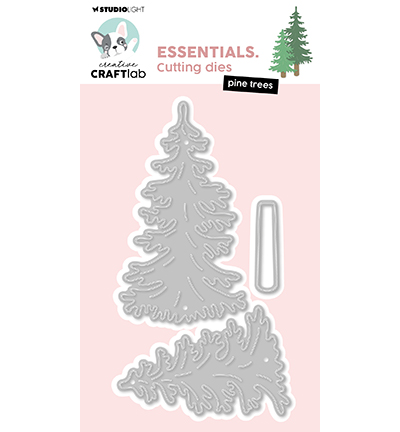 CCL-ES-CD874 - CraftLab - Pine trees Essentials nr.874 - Noël, hiver