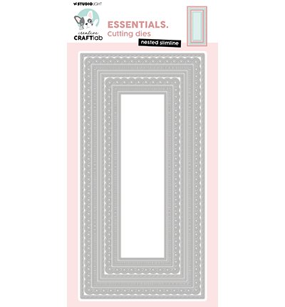 CCL-ES-CD876 - CraftLab - Nested slimline Essentials nr.876 - Slimline