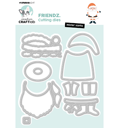 CCL-FR-CD877 - CraftLab - Mister Santa Friendz nr.877 - Noël, hiver