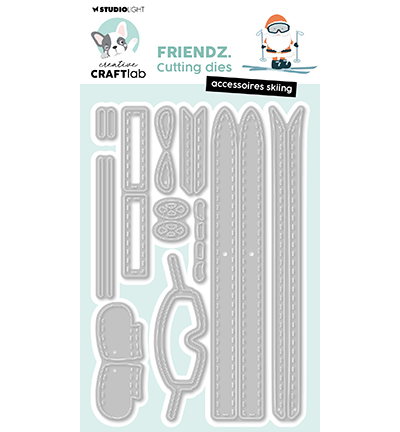 CCL-FR-CD879 - CraftLab - Accessoires skiing Friendz nr.879 - Matrices CraftLab