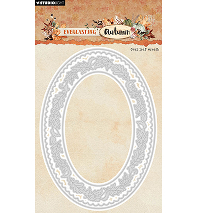 SL-EA-CD880 - StudioLight - Oval leaf wreath Everlasting Autumn nr.880 - Automne, Halloween
