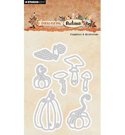 SL-EA-CD882 - StudioLight - Pumpkins & mushrooms Everlasting Autumn nr.882 - Automne, Halloween