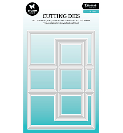 SL-ES-CD884 - StudioLight - Zig-zag card Essentials nr.884 - 
