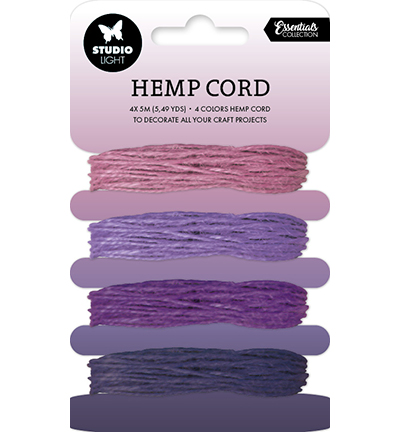 SL-ES-RIB16 - StudioLight - Shades of purple Consumables nr.16 - Hemp Cord