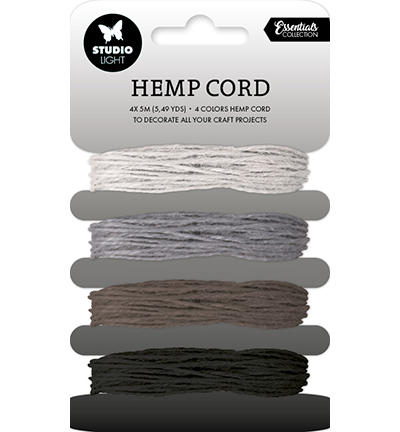 SL-ES-RIB17 - StudioLight - Shades of grey Consumables nr.17 - Hemp Cord