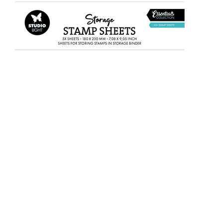 SL-TO-STOR08 - StudioLight - Storage Stamp sheet A5+ sheet Essentials nr.08 - Rangement