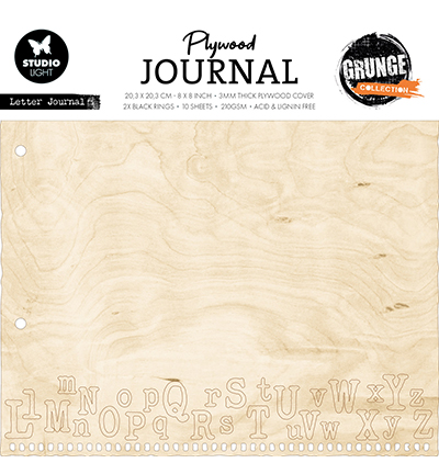 SL-GR-PWJ02 - StudioLight - Letter Journal Grunge Collection nr.08 - 