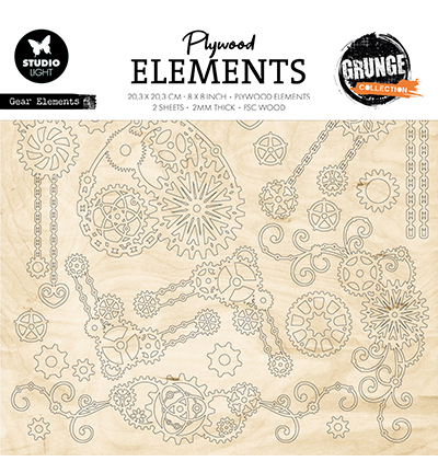 SL-GR-PWE01 - StudioLight - Gear Elements Grunge Collection nr.09 - Divers