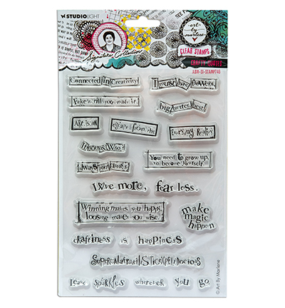 ABM-SI-STAMP746 - Art by Marlene - Crafty quotes Signature Collection nr.746 - Textes