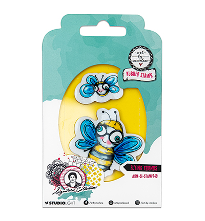 ABM-SI-STAMP749 - Art by Marlene - Flying friends Signature Collection nr.749 - Animaux