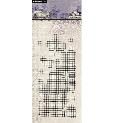 HE-ND-STAMP720 - Hazel Eaton - Grid background Nature's Dream 2 nr.720 - Fond