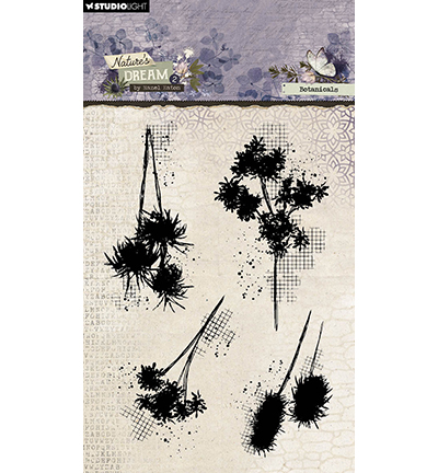 HE-ND-STAMP722 - Hazel Eaton - Botanicals Nature's Dream 2 nr.722 - 