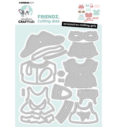 CCL-FR-CD912 - CraftLab - Accessoires clothing girls Friendz nr.912 - 