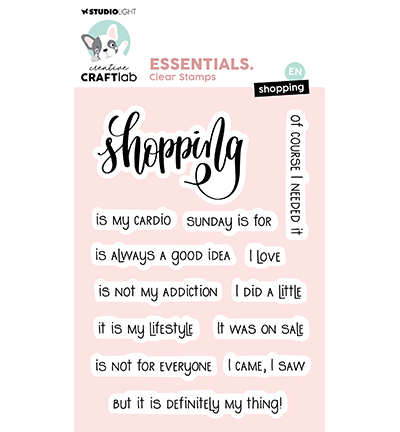 CCL-ES-STAMP758 - CraftLab - Shopping Essentials nr.758 - 
