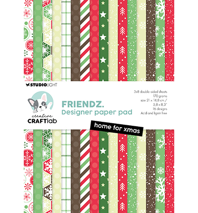 CCL-FR-DPP256 - CraftLab - Home for xmas Friendz nr.256 - 