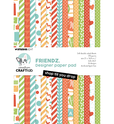 CCL-FR-DPP257 - CraftLab - Shop till you drop Friendz nr.257 - 
