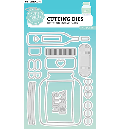 SL-SS-CD936 - StudioLight - Pill bottle Sweet Stories nr.936 - 