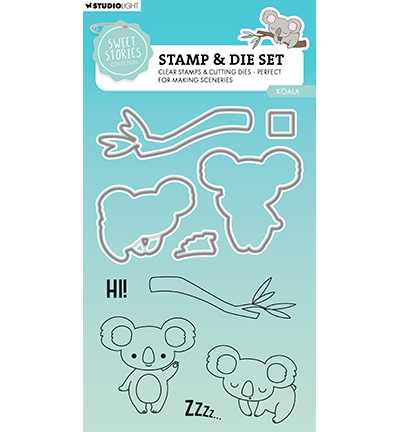 SL-SS-SCD85 - StudioLight - Koala Sweet Stories nr.85 - 