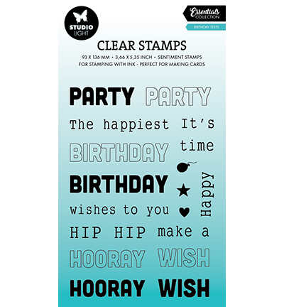 SL-ES-STAMP763 - StudioLight - Birthday texts Essentials nr.763 - 