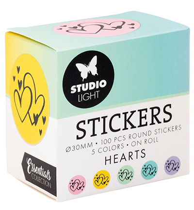 SL-ES-STIC28 - StudioLight - HEARTS Essentials nr.28 - Autocollants de texte