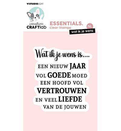 CCL-ES-STAMP766 - CraftLab - Wat ik je wens Essentials nr.766 - 