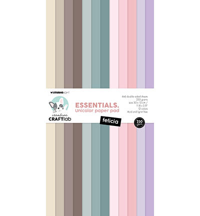 CCL-ES-UPP260 - CraftLab - Paper Pad Felicia Essentials nr.260 - 