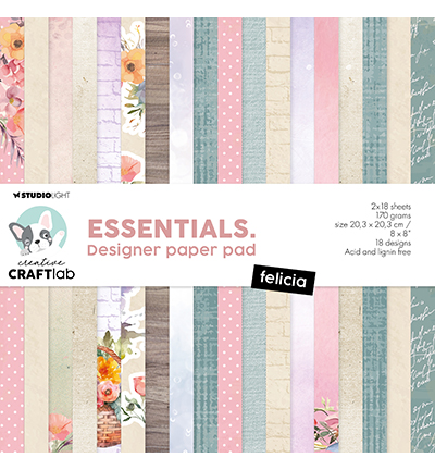 CCL-ES-DPP261 - CraftLab - Paper Pad Felicia Essentials nr.261 - 