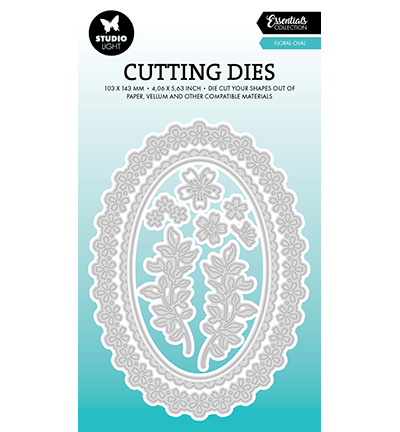 SL-ES-CD952 - StudioLight - Floral Oval Essentials nr.952 - 