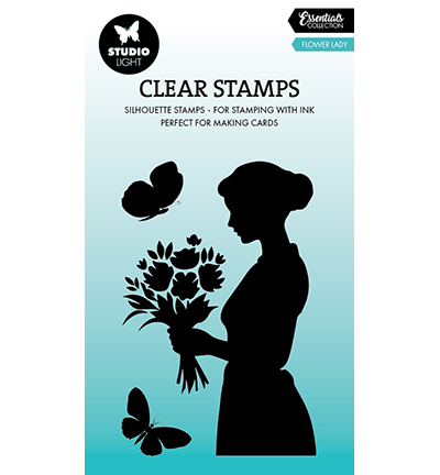 SL-ES-STAMP788 - StudioLight - Flower lady Essentials nr.788 - 