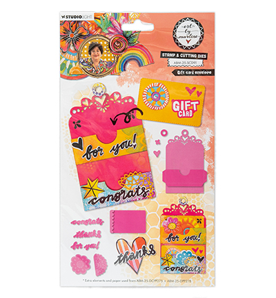 ABM-25-SCD91 - Art by Marlene - Gift Card Envelope Art By Marlene nr.91 - 