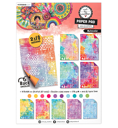 ABM-25-DPP278 - Art by Marlene - Paper Pad Multicolor Art By Marlene nr.278 - Paper Pad Blocks