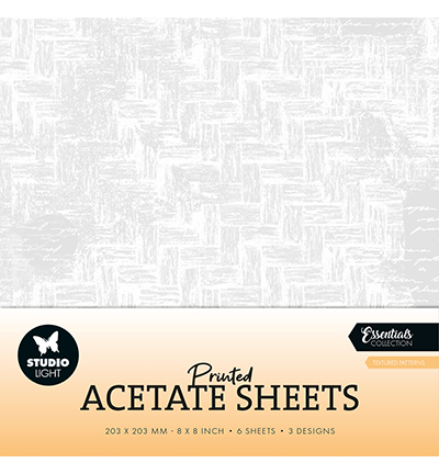 SL-ES-ACS11 - StudioLight - Acetate sheets Textured Patterns Essentials nr.11 - 