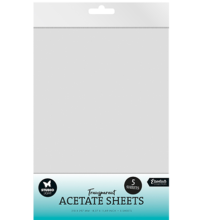 SL-ES-ACS13 - StudioLight - Acetate sheets Transparent Consumables nr.13 - 