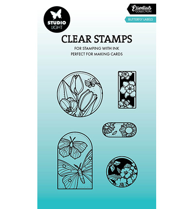 SL-ES-STAMP812 - StudioLight - Spring Labels Essentials nr.812 - Cadres, Etiquettes, Billets