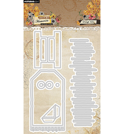 HE-SB-CD959 - Hazel Eaton - Grunge Bits Sweet Bee Memories nr.959 - 