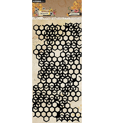 HE-SB-MASK329 - Hazel Eaton - Honeycomb Sweet Bee Memories nr.329 - 