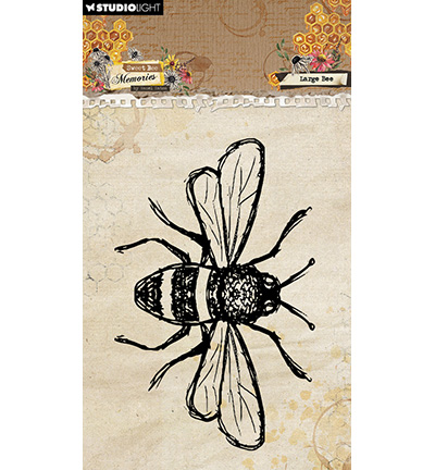 HE-SB-STAMP795 - Hazel Eaton - Large Bee Sweet Bee Memories nr.795 - Papillons, insectes