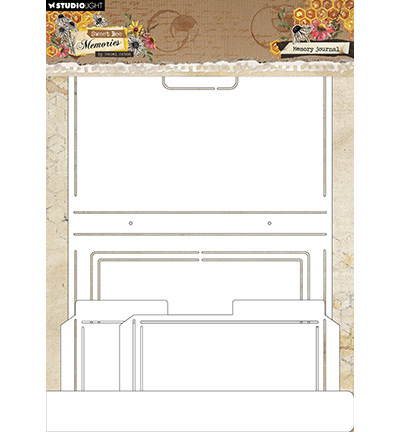 HE-SB-STEN06 - Hazel Eaton - Memory Journal Sweet Bee Memories nr.06 - 