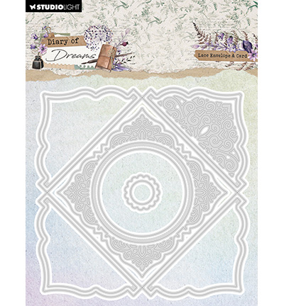 SL-DD-CD977 - StudioLight - Lace Envelope Diary of Dreams nr.977 - Enveloppe, boîte