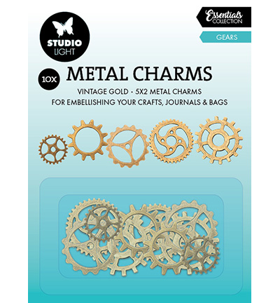 SL-CO-CHARM03 - StudioLight - Metal Charms Gears Consumables nr.03 - 