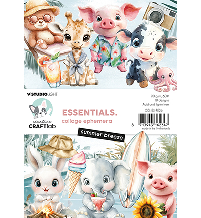 CCL-ES-PE26 - CraftLab - Ephemera Summer breeze Essentials nr.26 - 